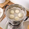 Jimang (JIMANG) steamer cloth steamer mat household non-stick cotton gauze steamed buns bun drawer cloth round steaming cloth 10 pieces 28cm steamer mat 10 pieces durable non-stick pan