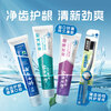 Yunnan Baiyao Toothpaste Toothbrush Set Probiotic Series Fresh Breath Gum Cleanser 3 pieces total 310g + 1 soft-bristled toothbrush