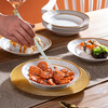 Made in Tokyo, tableware set, plates, plates, housewarming ceramics for home use, Jinyumantang, plates 8 inches*4
