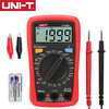 UNI-T digital multimeter high-precision multi-functional intelligent anti-burn multimeter electrician special small household voltage and current UT33B+ plus spare alligator clips and battery