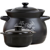 KANGSHU Casserole Stew Pot Household Gas High Temperature Resistant Soup Pot Gas Stove Special Soup Pot Casserole Stew Pot 6L+1.1L (Large Family Model) Burnt out Replace with new one