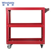 Wenstan WST105 maintenance auto repair tool cart cart tool cabinet tool box metal cabinet red three layers