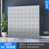 Zhoubang 201 stainless steel sideboard cupboard hospital school canteen restaurant multi-door plate cabinet staff shoe cabinet locker lunch box locker 64 door cupboard key door