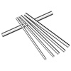Non-standard K10 tungsten steel rod round rod diameter 0.4-40mm carbide rod length 100mm precision ground alloy rod 16*100-K10 Taiwan model