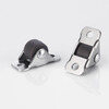 Mr. Fang silent tatami drawer directional pulley bearing rubber caster bedside cabinet bottom small roller universal wheel shoe cabinet kick pump 0.5 inch rubber directional wheel 4