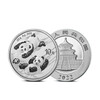 China Gold Coin 2022 Edition Panda Silver Coin 30g Free Gold Blue Box
