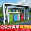 Suoling Customized Garbage Sorting Kiosk Urban Outdoor Garbage Room Sorting Box Factory Direct Sales Community Garbage Sorting Station Customized Garbage Sorting Kiosk-Intentional Money
