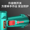 Deyun mini angle grinder rechargeable household small grinding lithium electric cutting machine electric seam clearing polisher hand grinder DY-3 inch metal 12V mini angle grinder 1 battery 1 charge
