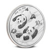 China Gold Coin 2022 Edition Panda Silver Coin 30g Free Gold Blue Box