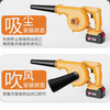 Powerful blower 21V blowing and sucking dual-use rechargeable handheld computer vacuum cleaner hair dryer dust collector cleaning king hair dryer blows, sucks, sprays, charges and