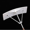 Snow scraper, greenhouse snow scraper, snow rake, outdoor snow scraper, snow removal tool, plastic thickened snow pusher, 78*17 cm scraper + four-meter telescopic pole