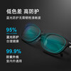 Blutech US imported anti-blue light lenses business anti-radiation computer mobile phone goggles anti-blue light glasses for office men and women new black frame 2005 anti-blue light flat glasses