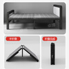 Zhuobo folding bed single bed home nap bed lunch break bed hard bed simple bed XC03 bold 1.9*1 meters