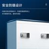 KINKOCCL safe cabinet file cabinet double safe file cabinet intelligent password lock eight doors