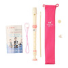 Chimei recorder 8-hole treble German C key children's primary and secondary school students teaching 6-hole recorder baroque flute playing instrument pink family tree 6 holes