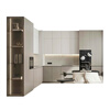 Mexueer customized whole house customization modern simple cream style small apartment overall cabinet customization kitchen kitchen cabinet furniture customization appointment measurement design 1 meter