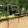XMSJ outdoor horizontal bar training single and parallel bar equipment competition pull-up outdoor physical fitness home fitness single bar adjustable fixed single bar large chassis training model