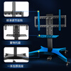Haoyisheng TV electric lifting bracket with wheels, movable bracket, floor-standing punch-free bracket, smart telescopic bracket, remote control, wire-controlled dual control, mobile floor-standing bracket, 32-70 inches electric lifting mobile version