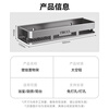 One bathroom bathroom shelf space aluminum punch-free toilet sink kitchen storage wall-mounted bathroom shelf