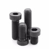 Jishuo 12.9 grade high-strength thin head hexagonal screws, short head hexagonal bolts M5M6M8M10M12M14M16 5*10 (5 pieces)