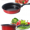 Zhenzao kitchen pot set Nian Nian red pot set non-stick three-piece kitchen gift pot set will be sold and purchased. The whole set has a color box