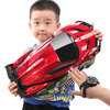Live Stone Remote Control Car Transformation Robot King Kong Remote Control Car Children's Toy Boy 3-6 Years Old 5 Birthday Gift 12 Years Old Upgraded 38cm Four Control (Dual Control + Voice + Watch) Police Car Racing Large Transformation Electric Car 8 Years Old 7 Years Old New Year Gift Children's Day
