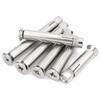 Jinchao national standard 304/201 stainless steel cross countersunk head internal expansion screw flat head bolt pull implosion MM6M8M10M12 M6*90 (2 pieces) national standard 304