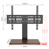 Yizhigu TV base desktop mobile rack without punching 32-80 inches universal desktop heightening bracket suitable for Xiaomi Skyworth Hisense Changhong TCL Sony TV bracket new low-carbon environmentally friendly wooden chassis 32-70