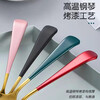 QZT Thickened 304 Stainless Steel Spoon Household Adult Watermelon Spoon Children's Internet Celebrity Spoon Cute Fruit Spoon Thickened 304 2 Pack Red
