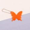 A butterfly reflective warning pendant PVC reflective pendant outdoor cycling backpack safety warning pendant 1 random color