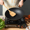 Herbal Glo iron pot non-stick wok frying pan milk pot soup pot uncoated forged Japanese pot gas stove induction cooker suitable for ancient Pharaoh iron pot 32cm wok