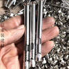 Dixin stainless steel internal expansion screw cross countersunk head popping screw top blasting screw for breaking bridge aluminum doors and windows top blasting screw M6*80 (full length 70mm) 10 pieces