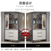 Kaidig Italian minimalist living room entrance cabinet 1.15m piano paint multi-functional wine cabinet partition cabinet hall cabinet entrance screen cabinet 1.15m