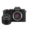 99% new Fuji X-S20 mirrorless camera XC35 lens AI smart focus 750 shots enhanced battery life new Vlog mode highly portable and high performance