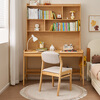 Quanyou Home Youth Bedroom Solid Wood Desk Chair L-shaped Desk Bookshelf Student Lift Study Table Furniture