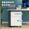 Olin European style file cabinet office under desk low cabinet data cabinet with lock storage cabinet file storage cabinet removable small cabinet