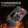 Hangzhou DZ15LE-100/490 transparent leakage protection three-phase four-wire plastic case leakage circuit breaker switch 100A 4p