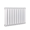 Trundel copper-aluminum composite radiator household water heating radiator bathroom small basket radiator central heating wall-mounted type 80 large water channel full height 1.6 meters 4 columns