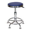 Jinshiluo K6211 workshop work chair, employee stool, laboratory stool, round stool, lifting swivel stool, bar chair (blue-foot nail type) can be customized