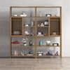 Taijiang Bogu rack, new Chinese style solid wood antique rack, multi-layer display cabinet, living room decorations, tea rack, Duobao Pavilion wine cabinet, bookshelf, new Chinese style Bogu rack, pair (2m)