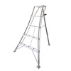 Zhongchuang aluminum alloy ladder orchard ladder tripod ladder orchard picking ladder garden work ladder garden fruit tree pruning 98011 (11-step ladder height 3.3m)