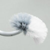 Noqishang Japanese toilet brush bathroom long handle to remove dead corners cleaning brush toilet brush household toilet brush one toilet brush (including hook)
