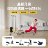 Bina Dumbbell Rowing Machine Indoor Training Foldable Strength Trainer Comprehensive Trainer Fitness Equipment Home Silver Basic Model Ordinary Express