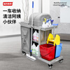 Kaimujie cleaning vehicle, hospital-specific hotel property trolley, multi-functional room cleaning service trolley, tool trolley, linen trolley KJ03-2