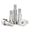 Jinchao 304 stainless steel hexagon socket plug screw shoulder shoulder equal height limit step bolt M34M6M8 6*8*M5 (5 pieces)
