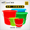 Weijia red bucket portable 15L plastic bucket thickened plastic water storage bucket