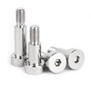 Jinchao 304 stainless steel hexagon socket plug screw shoulder shoulder equal height limit step bolt M34M6M8 6*8*M5 (5 pieces)