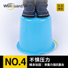 Weijia red bucket portable 15L plastic bucket thickened plastic water storage bucket