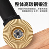 International woodworking grinding disc angle grinder grinding disc polishing disc grinding disc file shaping grinding wheel file wood peeling cutting disc 100 flat + oblique + arc (2 pressure plates included)