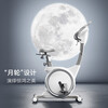 Gumuni Silver Moon Spin Bike High-Looking Magnetic Control Home Indoor Silent Weight Loss and Fat Burning Exercise Bike Exclusive White-Flyshuttle Edition